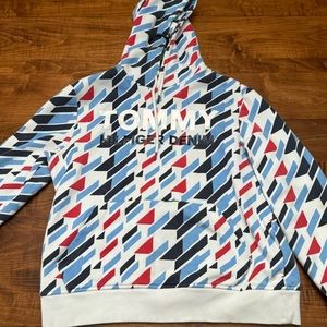 Tommy Hilfiger Unique Hoodie (Red, White, & Blue)